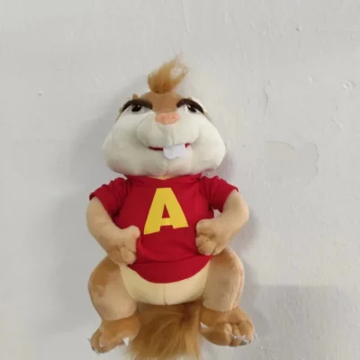 25cm Alvin And The Chipmunks Theodore Squirrel Cute Soft Plush - Alvin And The Chipmunks Merch