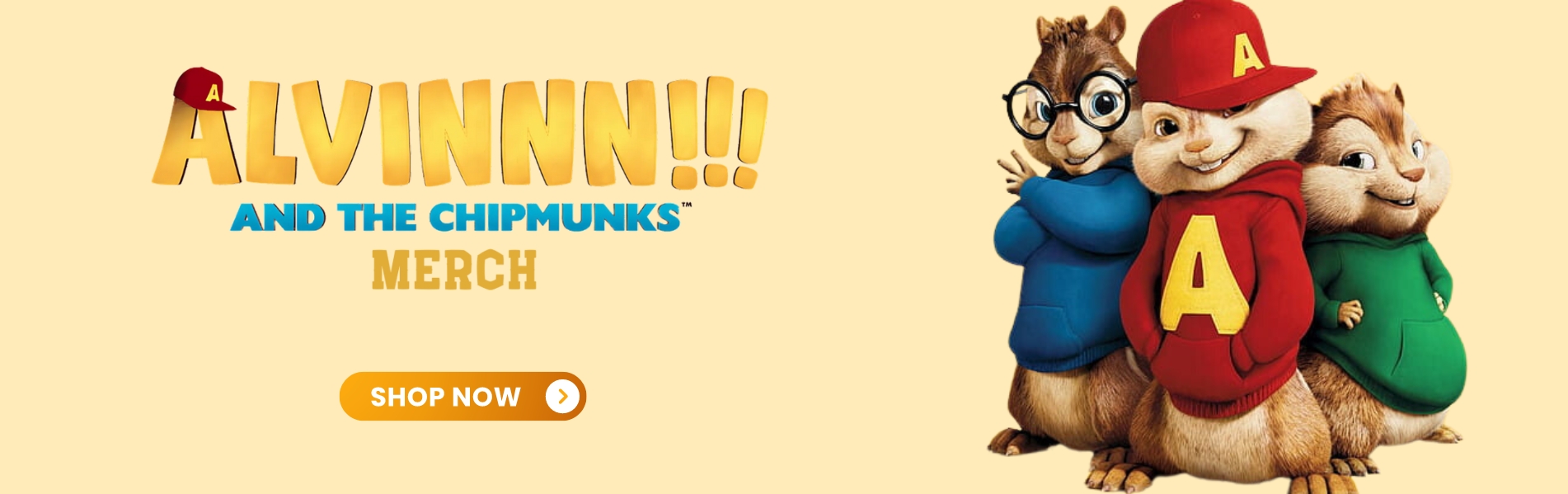 Alvin And The Chimunks Banners - Alvin And The Chipmunks Merch