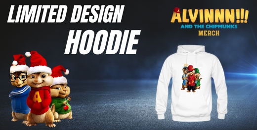 Alvin And The Chimunks Hoodie - Alvin And The Chipmunks Merch