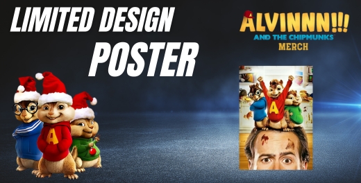 Alvin And The Chimunks Poster - Alvin And The Chipmunks Merch