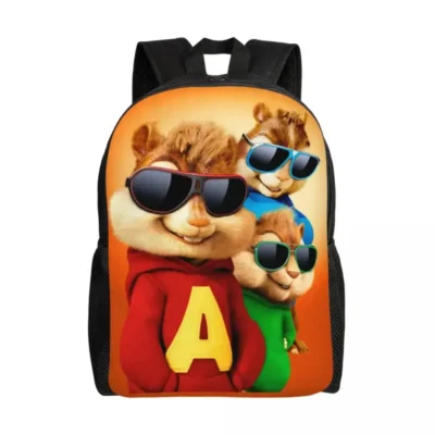 Cool Alvin Theodore Simon Backpacks - Alvin And The Chipmunks Merch