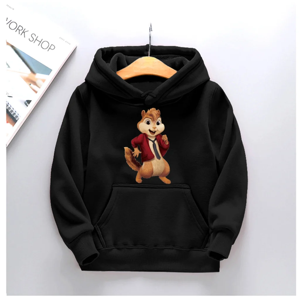 kf S14a3795843fa4183821ea7fa27eb6db5r Spring Summer Child Long Sleeved Hoodie Boys Girls Alvin And The Chipmunks 3d Printed Clothes Long - Alvin And The Chipmunks Merch