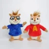 kf S2348ad86559d4f64859bb0093150c9f0w Game Alvin and the Chipmunks Plush Toys Kawaii Fluffy Chipmunks Stuffed Animals Children Xmas Gift 20CM - Alvin And The Chipmunks Merch