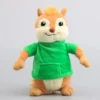 kf S246a8d191c3941b9ace8788e5af4fcb4l New 22cm Alvin and the Chipmunks Halloween Plush Toys Kawaii Fluffy Chipmunks Stuffed Animals Birthday Christmas - Alvin And The Chipmunks Merch