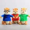 kf S8851cabc92b04072b7fdf954e27ce83bj New 22cm Alvin and the Chipmunks Halloween Plush Toys Kawaii Fluffy Chipmunks Stuffed Animals Birthday Christmas - Alvin And The Chipmunks Merch