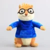 kf S98efdb8153b7492fb32410217eebe612o New 22cm Alvin and the Chipmunks Halloween Plush Toys Kawaii Fluffy Chipmunks Stuffed Animals Birthday Christmas - Alvin And The Chipmunks Merch