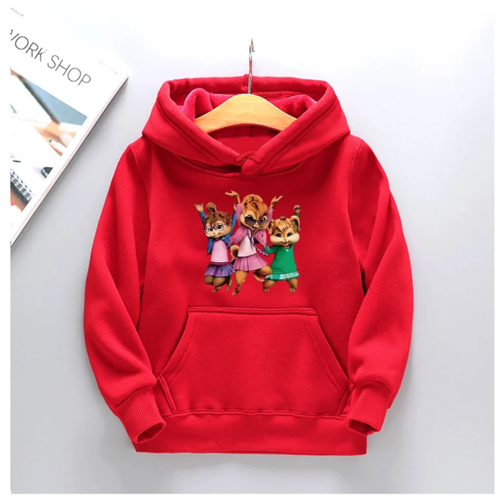 kf Saaa96f7c54c34066a554bbb32a6150d7G Cartoon Alvin and The Chipmunks Hoodie Kid Clothes Girl Clothing Boy Hoodie Teenager Sweatshirt Children s - Alvin And The Chipmunks Merch