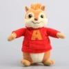 kf Sb2ea3e394aa140238a7c1ec379d68813y New 22cm Alvin and the Chipmunks Halloween Plush Toys Kawaii Fluffy Chipmunks Stuffed Animals Birthday Christmas - Alvin And The Chipmunks Merch