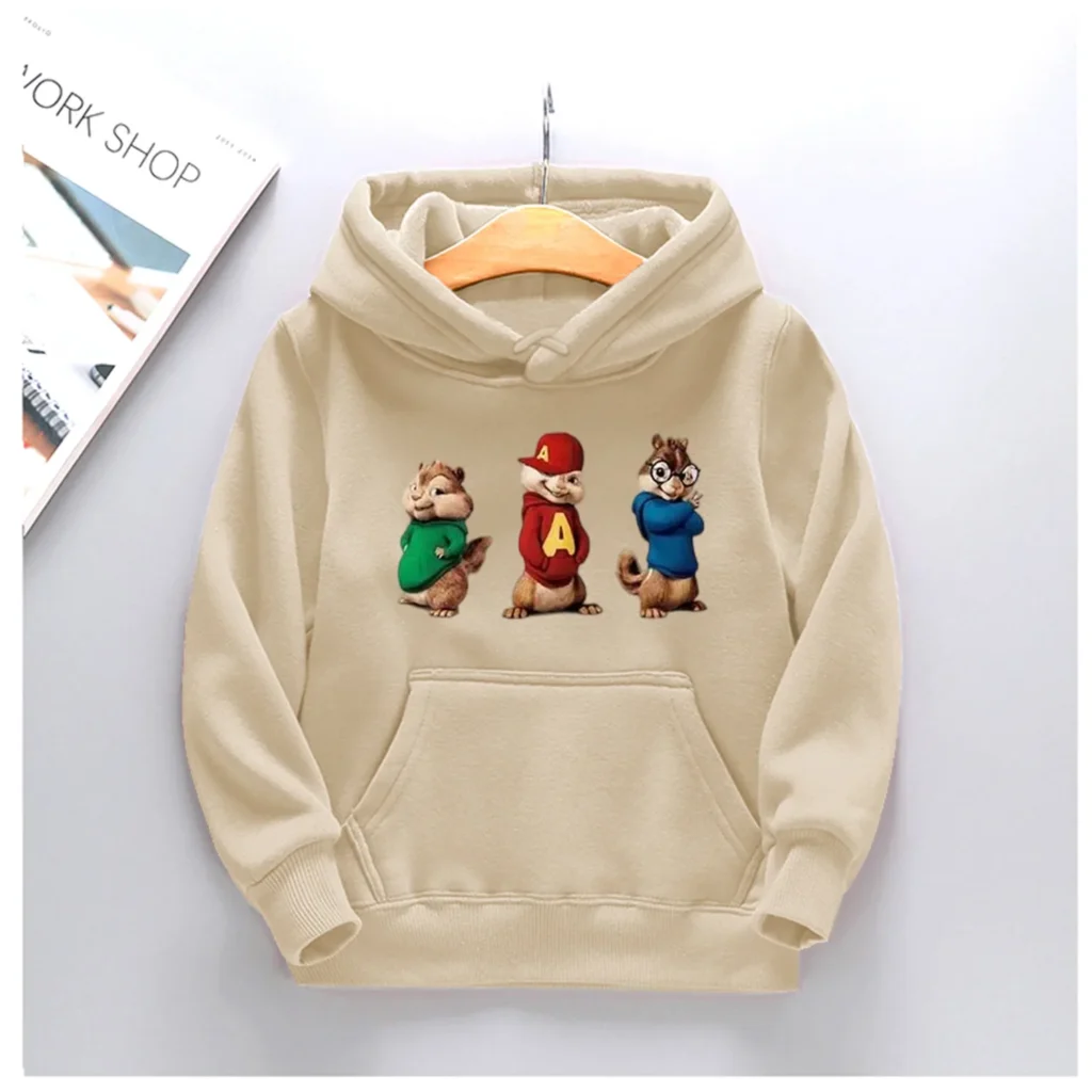 kf Sbb6551d1053f44c1b8b6dba70aa15f6dn Hot Sold Kids Alvin and the Chipmunks Autumn Spring Pullover Hooded Sweater Boys Girls Chilren Casual - Alvin And The Chipmunks Merch