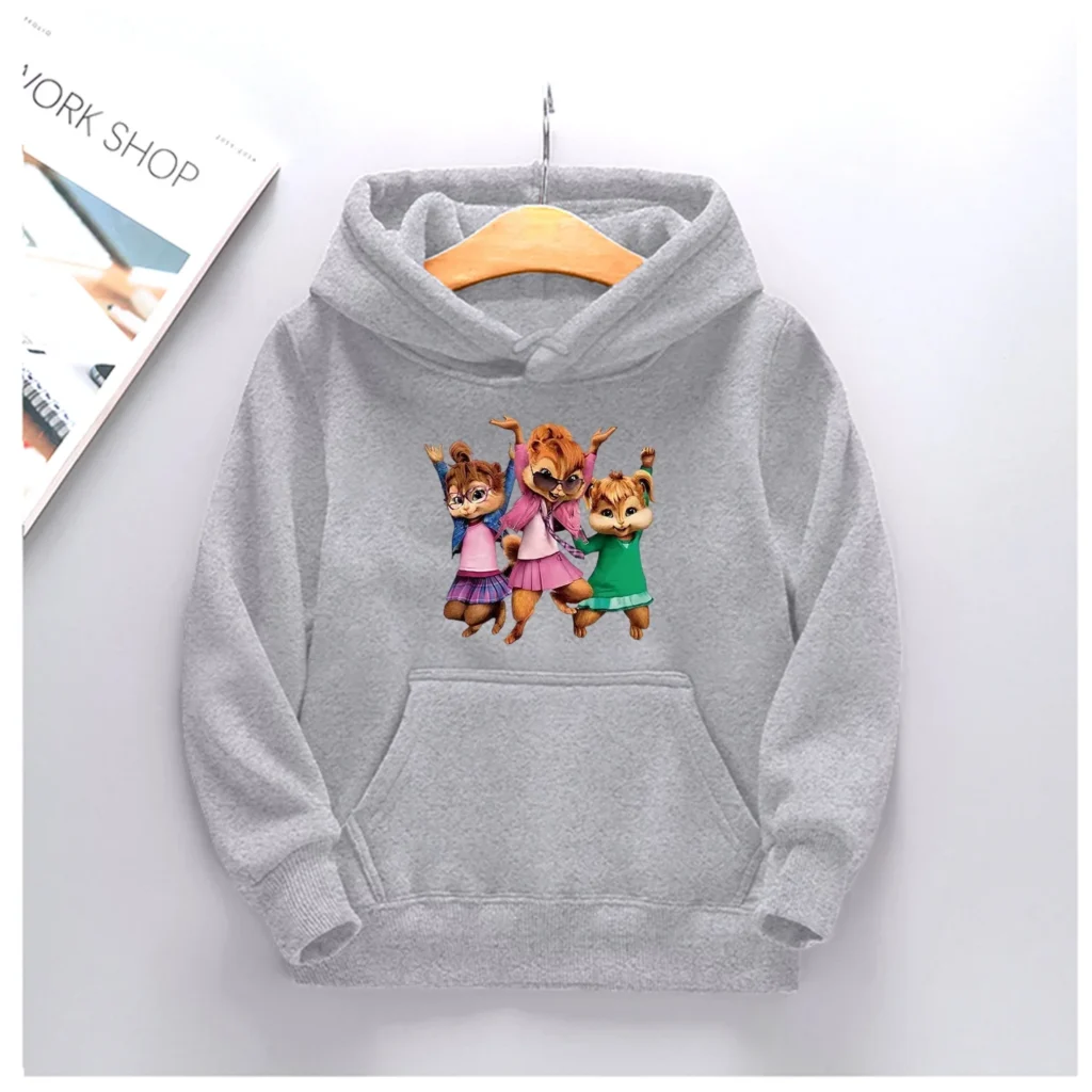 kf Sbe171256674f4c2e889c9c86cea1175a7 Cartoon Alvin and The Chipmunks Hoodie Kid Clothes Girl Clothing Boy Hoodie Teenager Sweatshirt Children s - Alvin And The Chipmunks Merch