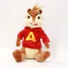 kf Sc58201755e564a009bf895d4436c6fceS New 25cm Alvin and the Chipmunks Halloween Plush Toys Kawaii Fluffy Chipmunks Stuffed Animals Birthday Christmas - Alvin And The Chipmunks Merch