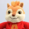 kf Sca004f161a1541bbbd1a14533a70b5e1q New 22cm Alvin and the Chipmunks Halloween Plush Toys Kawaii Fluffy Chipmunks Stuffed Animals Birthday Christmas - Alvin And The Chipmunks Merch